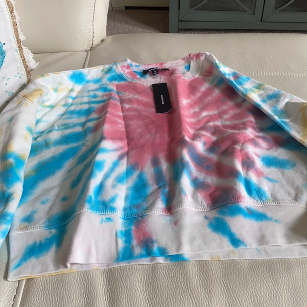 Lulus tie dye sweatshirt